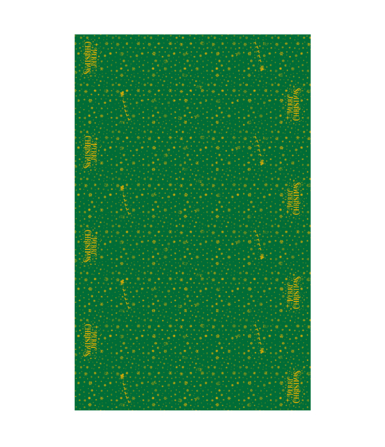 Tischtuch - Frohe Weihnachten grün