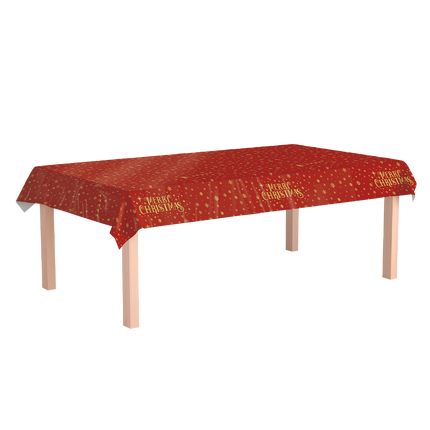 Tischtuch - Frohe Weihnachten Rot