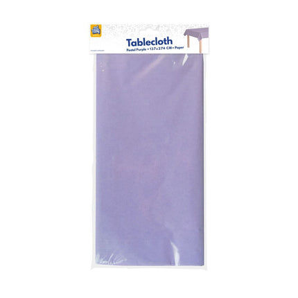 Lila Tischtuch Pastell 2,74m