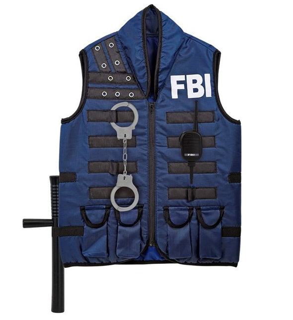 TACTISCH FBI VEST van Widmann koop je bij Partywinkel