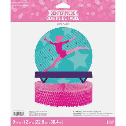 Tafeldecoratie Gymnastics 23cm van Creative Converting koop je bij Partywinkel