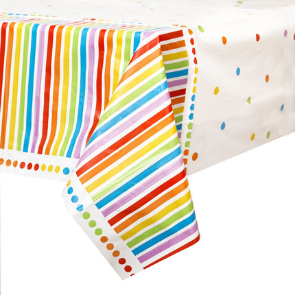 Tafelkleed Regenboog 2,13m van Unique koop je bij Partywinkel