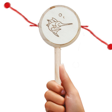 Tambourine rattle 20 cm van Fiestas Guirca koop je bij Partywinkel