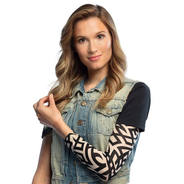 Tattoo Sleeve Tribal van Boland koop je bij Partywinkel