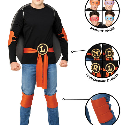 Mutant Ninja Turtle Kostüm Set