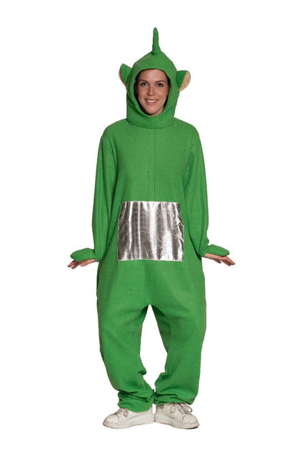 Teletubbies Kostuum Groen van Partychimp koop je bij Partywinkel