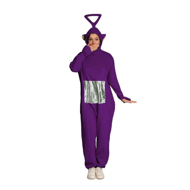 Teletubbies Kostuum Paars van Partychimp koop je bij Partywinkel