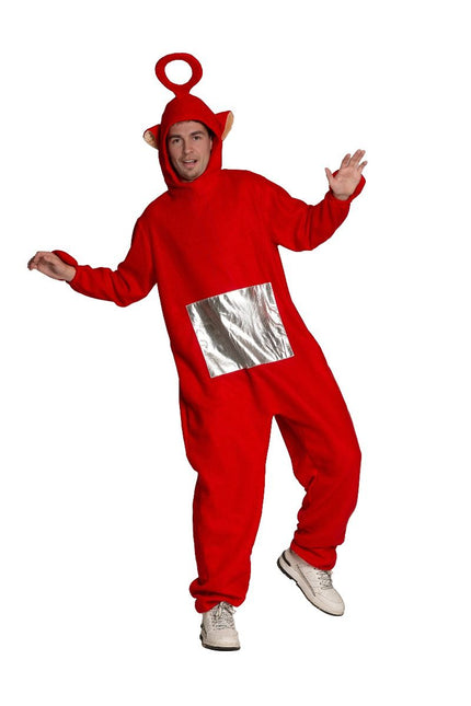 Teletubbies Kostuum Rood van Partychimp koop je bij Partywinkel