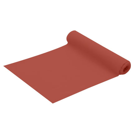 Roter Tischläufer Terracotta 5m