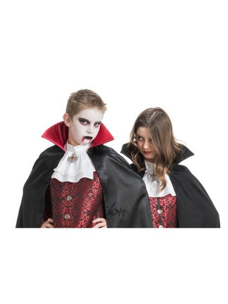 Theodor-Vampir-Kostüm für Kinder, schwarz-rot