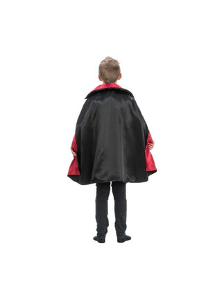 Theodor-Vampir-Kostüm für Kinder, schwarz-rot