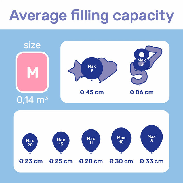 <tc>Heliumflasche</tc> Für 20 Luftballons