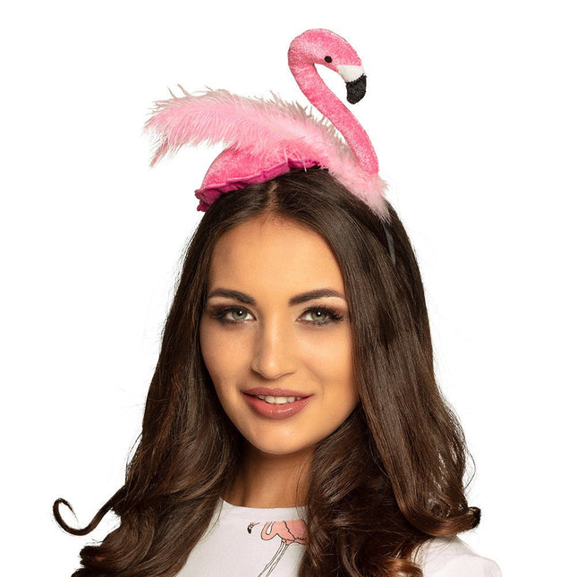 Tiara Flamingo van Boland koop je bij Partywinkel