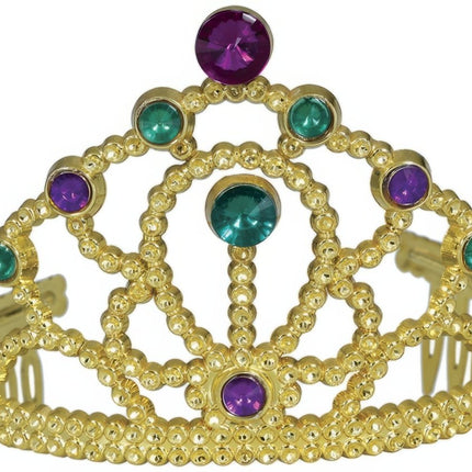 Tiara Goud Meisje Diamanten Kind van Fiestas Guirca koop je bij Partywinkel