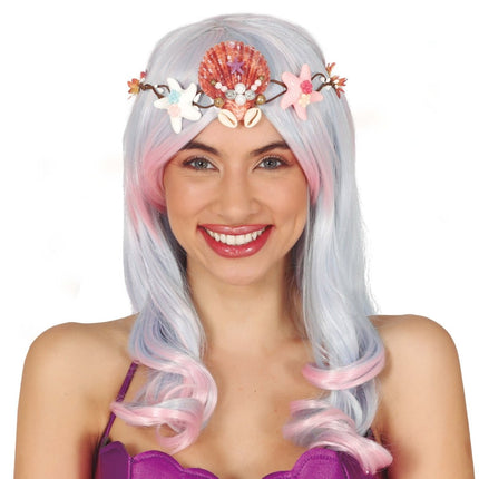 Tiara Schelp van Fiestas Guirca koop je bij Partywinkel