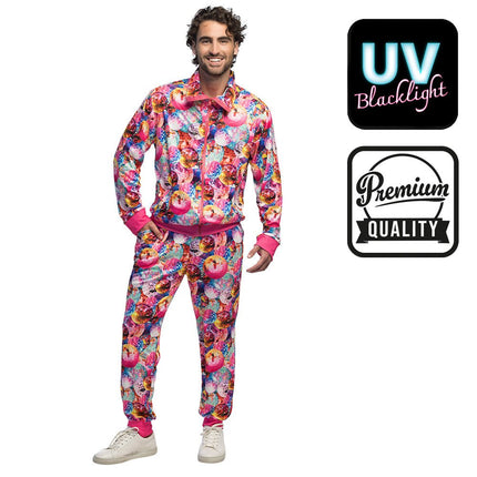 Trainingspak Dancing dude UV van Boland koop je bij Partywinkel