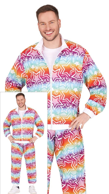 Trainingspak Heren Sterren van Fiestas Guirca koop je bij Partywinkel