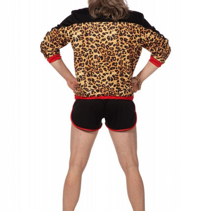 Trainingspak Panter Kort Heren van Wilbers & Wilbers koop je bij Partywinkel