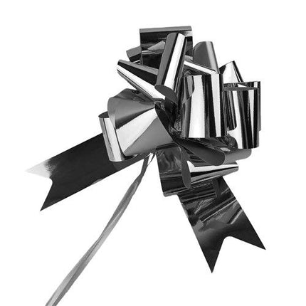 Schleife ziehen silber XL