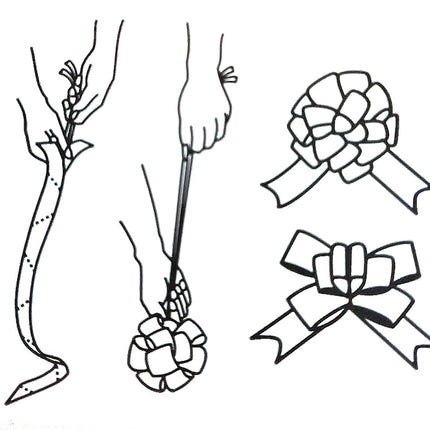 Zugschleife hellrosa groß (Ø150mm)