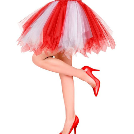 Tutu Rood/Wit van Widmann koop je bij Partywinkel