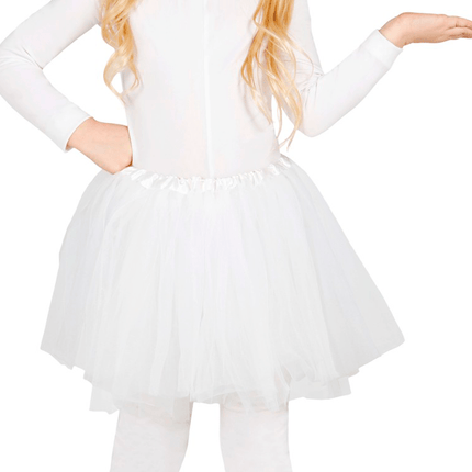 Tutu Wit Kind 31cm van Fiestas Guirca koop je bij Partywinkel