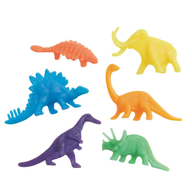 Uitdeelcadeautjes Dinosaurussen 7cm 12st van Unique koop je bij Partywinkel