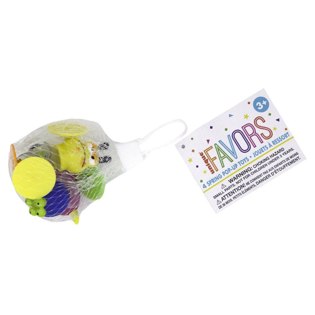 Uitdeelcadeautjes Springfiguren Monsters 6cm 4st van Unique koop je bij Partywinkel