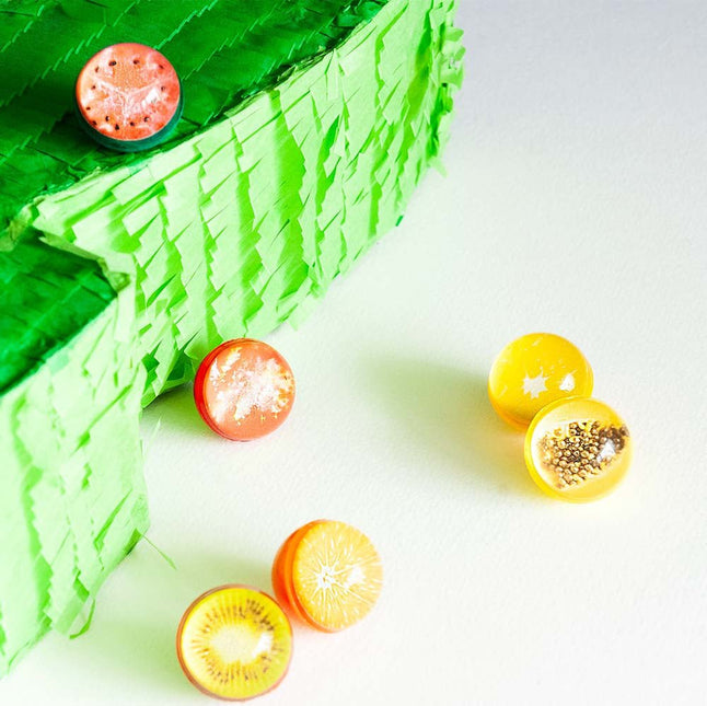 Uitdeelcadeautjes Stuiterballen Fruit 3cm 6st van Boland koop je bij Partywinkel