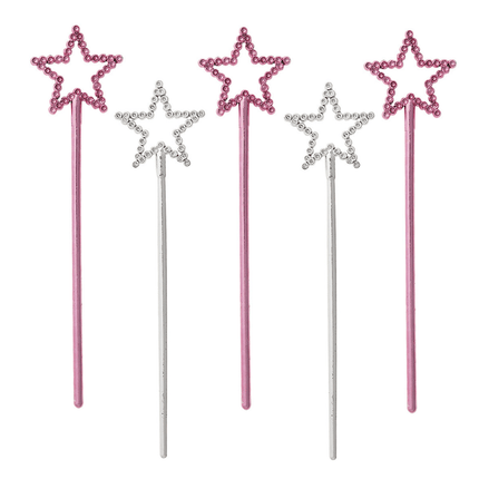 Uitdeelcadeautjes Toverstaffen 18cm 8st van Unique koop je bij Partywinkel