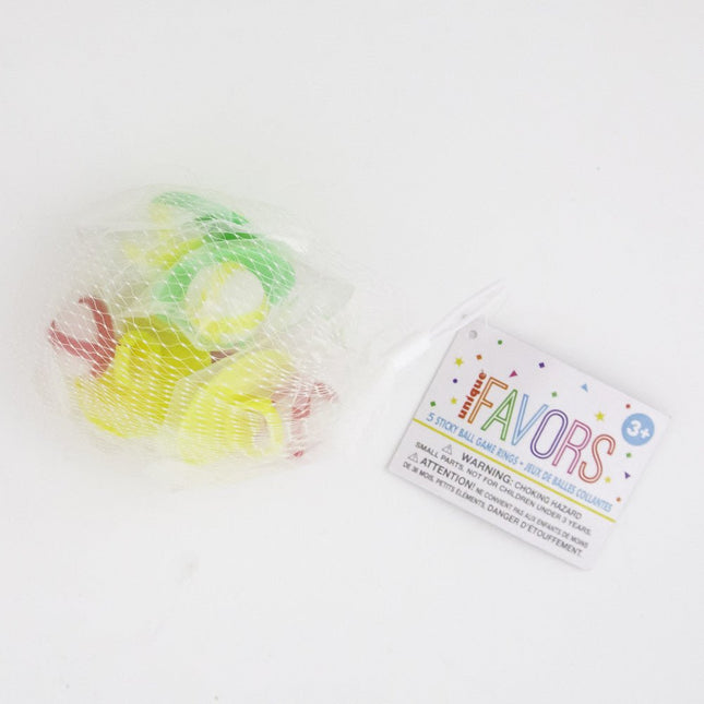 Uitdeelcadeautjes Vangbalsets 4cm 5st van Unique koop je bij Partywinkel