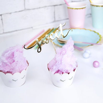 Unicorn Cupcake Vormpjes 6st van Partydeco koop je bij Partywinkel