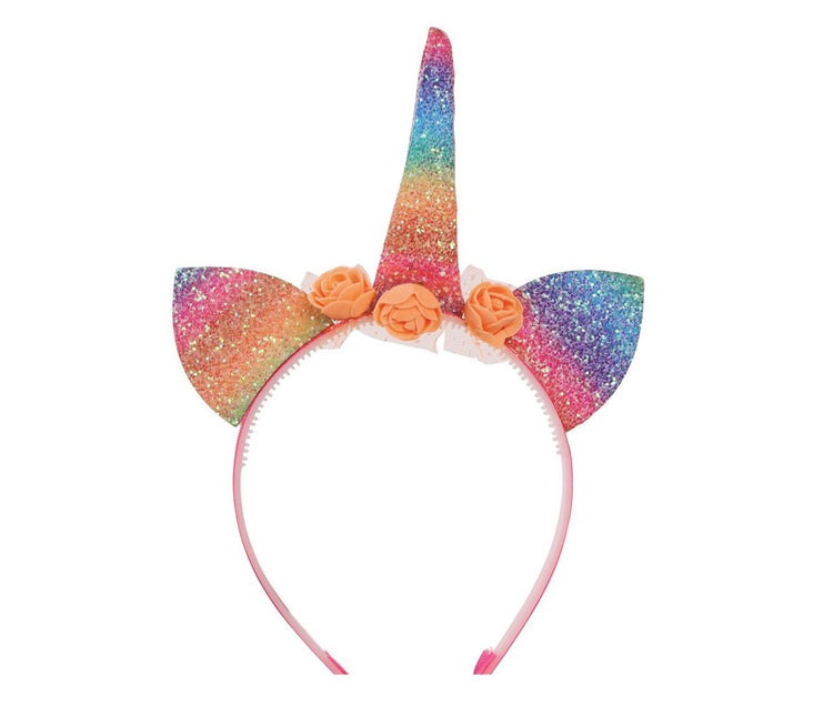 Unicorn Haarband Gekleurd van Fiestas Guirca koop je bij Partywinkel