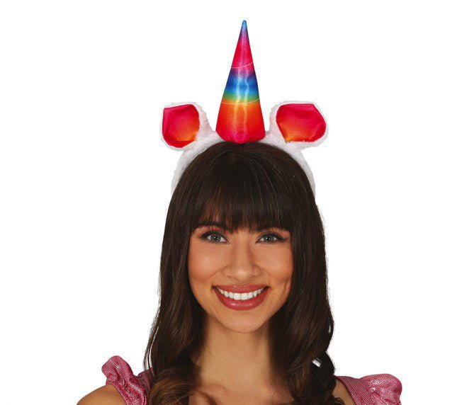 Unicorn Haarband Meerkleurig van Fiestas Guirca koop je bij Partywinkel