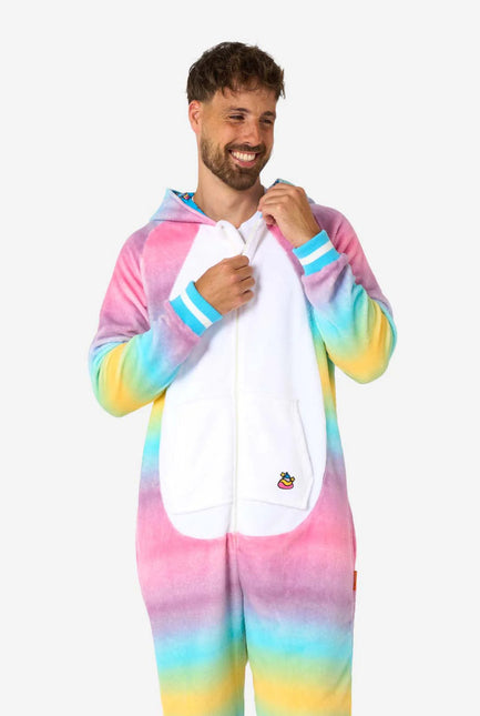 Unicorn Onesie Gekleurd - Partywinkel - 8720629387192