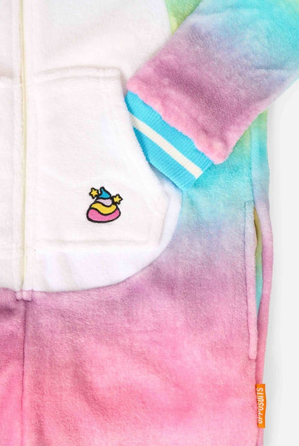 Unicorn Onesie Gekleurd Kind - Partywinkel - 8720629387741