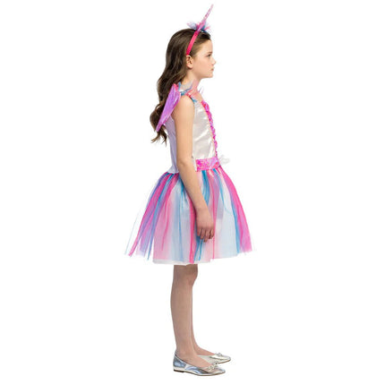 Unicorn Pak Gekleurd Meisje van Boland koop je bij Partywinkel