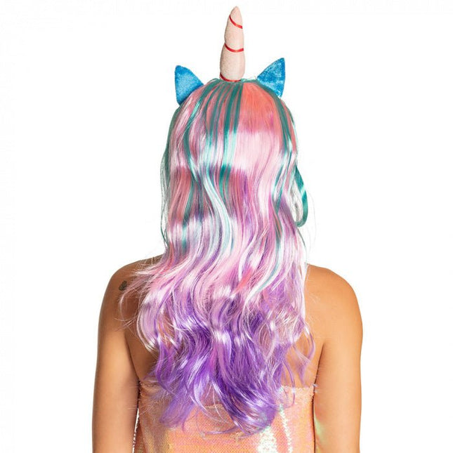Unicorn Pruik van Boland koop je bij Partywinkel