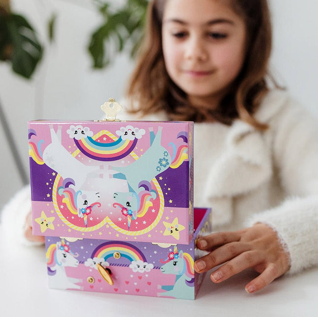 Unicorn Sieraden Doosje Met Muziek - Partywinkel - 8714274072114