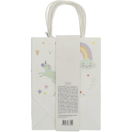 Unicorn Uitdeelzakjes Rainbows 6st van Folat koop je bij Partywinkel