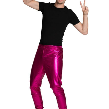 Disco 70er-Hose, rosa