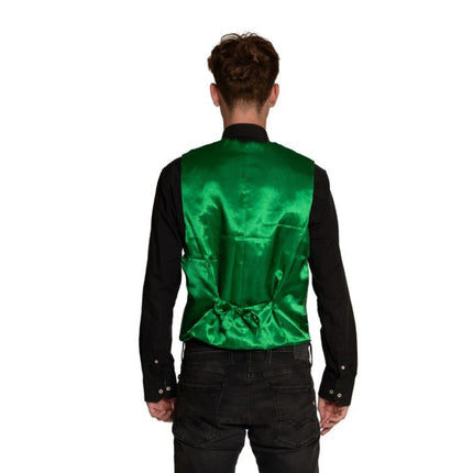 Strickjacke + Schleife Grün