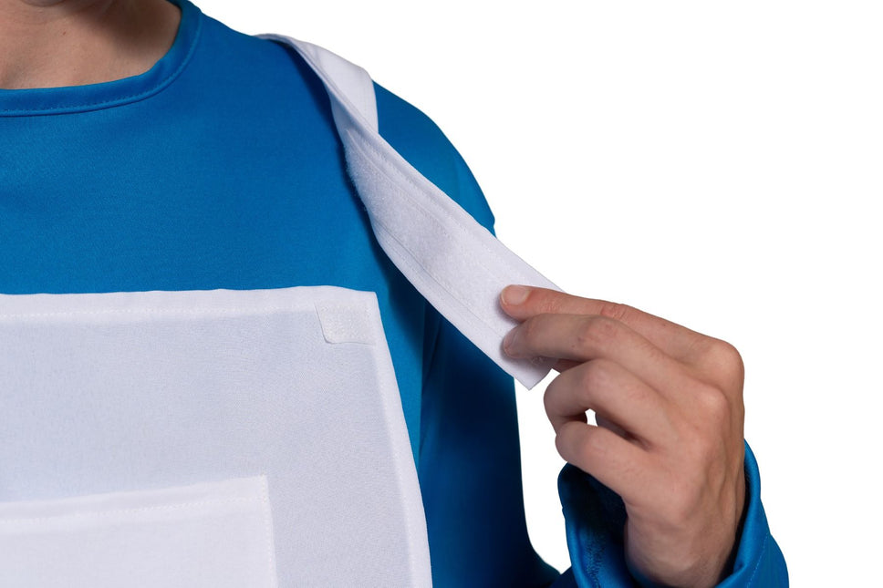 Schlümpfe Anzug Blau Weiß Männer