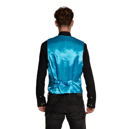 Strickjacke + Fliege Türkis