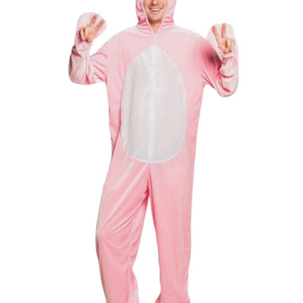 Strampler Hase Rosa
