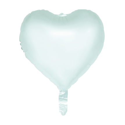 Valentijnsdag Helium Ballon Groen Pastel Leeg 45cm van WeFiesta koop je bij Partywinkel