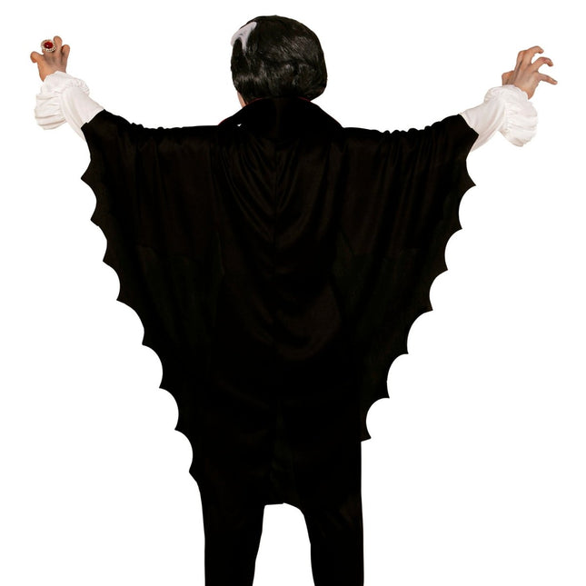 Vampier Cape Zwart Kind 1,34m van Widmann koop je bij Partywinkel