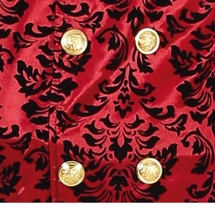 Vampier Halloween Kostuum Heren Rood Wit van Fiestas Guirca koop je bij Partywinkel