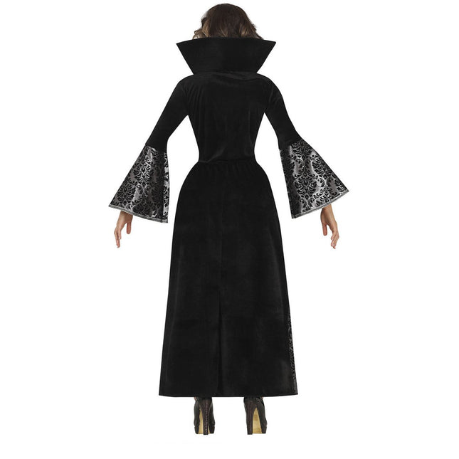 Vampieren Halloween jurk dames Zilver van Fiestas Guirca koop je bij Partywinkel