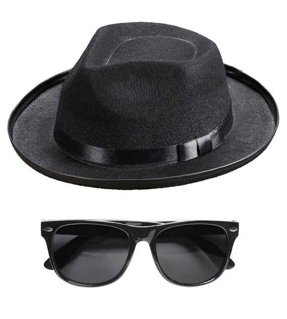 Verkleedset Blues Man 2 delig van Widmann koop je bij Partywinkel